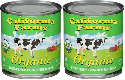 Vista 9 de California Farms, leche endulzada condensada orgánica, 14 onzas