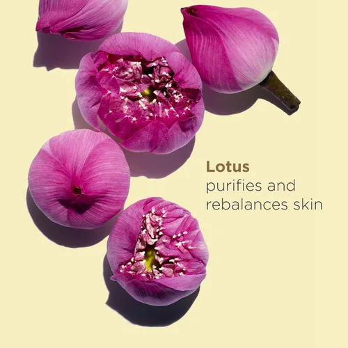 Vista 3 de Clarins Tratamiento de aceite facial de loto Hidrata, tonifica y equilibra la piel Aprieta visiblemente los poros Minimiza las líneas finas