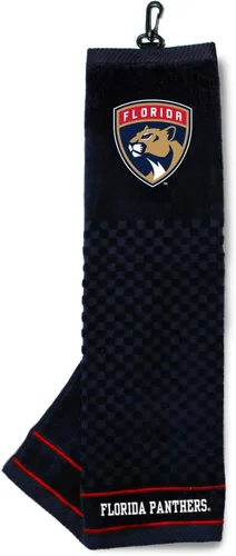 Vista 25 de Team Golf NHL Toalla de Golf Bordada, Diseño de Fregador a Cuadros, Logo Bordado Multi Team