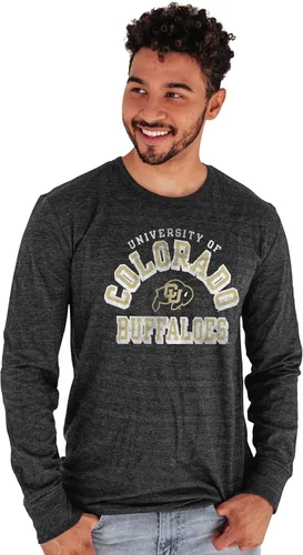 Vista 14 de Blue 84 NCAA - Camiseta de manga larga para hombre Tri-Blend