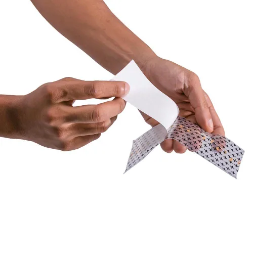 Vista 4 de Recovery Derm Shield - Rollo de vendas para el cuidado posterior de tatuajes, adhesivas, transparentes e impermeables
