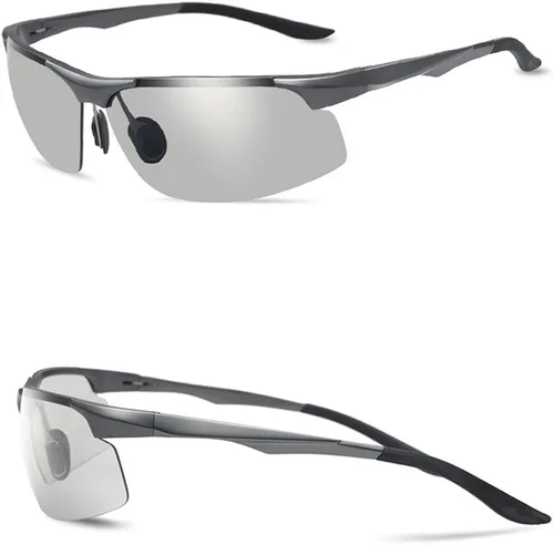 Vista 5 de motelan día y noche fotocromáticas anteojos de sol polarizadas para hombre anteojos de sol para los conductores macho seguridad de conducción pesca