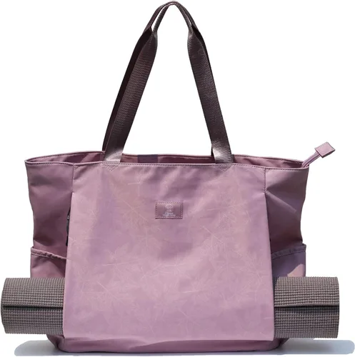 Vista 9 de Bolsa para esterilla de yoga ESVAN, bolsa de mano para yoga, bandolera para esterilla de yoga, bolsa de transporte para oficina, yoga, pilates