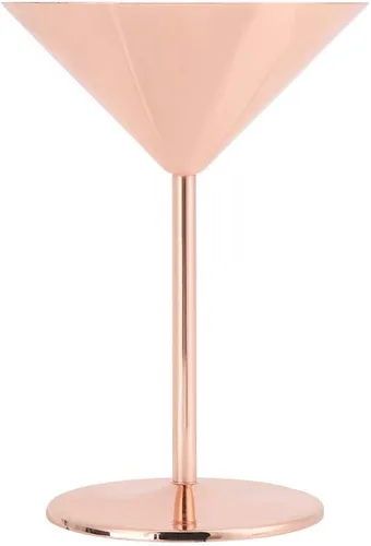 Vista 8 de Vasos de Martini de acero inoxidable, 7 onzas, juego de 2, vasos de Martini irrompibles, vasos de Martini de metal para exteriores, copas de cóctel