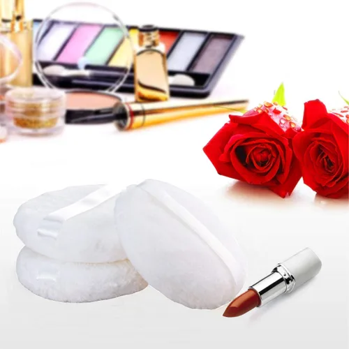 Vista 5 de Joly Soplo de polvo suelto grande, 4.3 '' XXL Body Puff con cinta (10PCS) Blanco