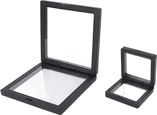 Vista 8 de Caja de película protectora para joyas, cajas de almacenamiento para exhibición de uñas postizas, caja de película transparente, resistente a