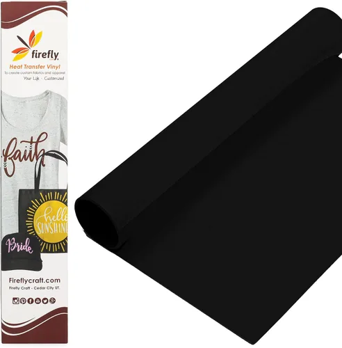 Vista 49 de Firefly Craft - Lámina de vinilo 3D de transferencia de calor, vinilo HTV grueso de 3 dimensiones, para planchar para usar con Cricut y Silhouette