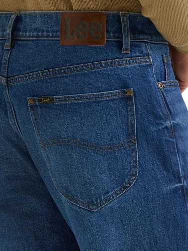 Vista 5 de Lee Men's Legendary Relaxed Straight Jean Azul Bedford (Bedford Blue)