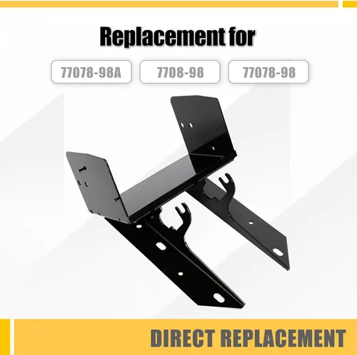 Vista 3 de KUAFU Soporte de montaje para radio de carenado delantero compatible con Harley Touring Road Glide FLTR 1998-2013 Reemplazo para 7708-98, 77078-98