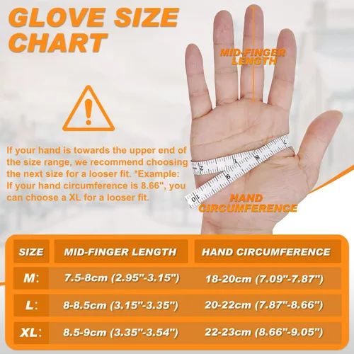 Vista 6 de Sukeen Guantes de invierno para hombres y mujeres, para pantalla táctil, antideslizantes, ligeros, para clima frío, guantes cálidos para correr