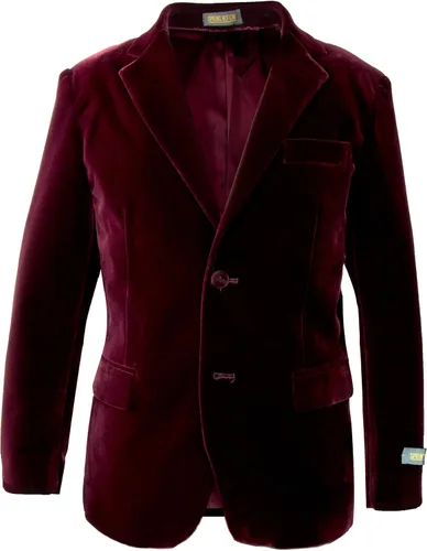 Vista 7 de Spring Notion Blazer de terciopelo para niños grandes Negro