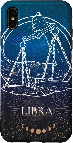 Vista 7 de Estuche para iPhone 12 mini Libra signo del zodiaco Astrología Amante Regalos de cumpleaños SHSN