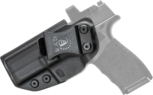 Vista 76 de CYA Supply Co. - Fundas IWB Black Optics Ready - Múltiples ajustes - Propiedad de veteranos - Fabricado en Estados Unidos