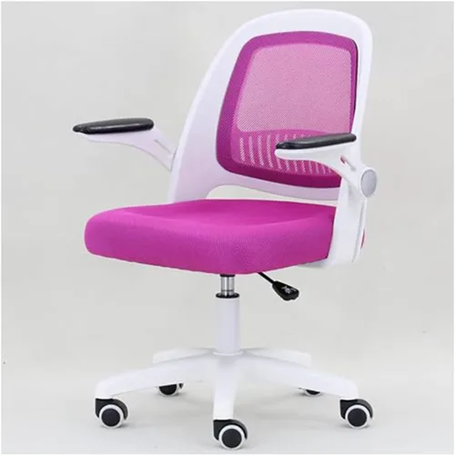 Vista 9 de Office Desk Computer Gaming Ergonomic Chair with Lumbar Back Support Adjustable Height Swivel Wheels Flip-up Arms Mesh Chair for Home Office