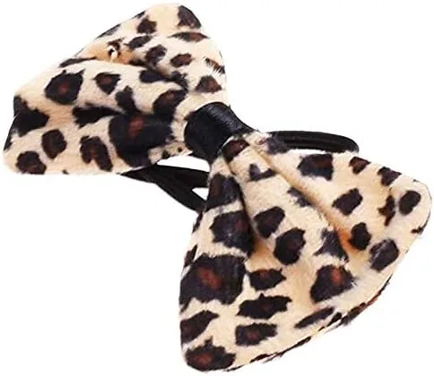 Vista 3 de Bluecell Kit de disfraz de fiesta con orejas de gato de gatito color estampado de leopardo amarillo