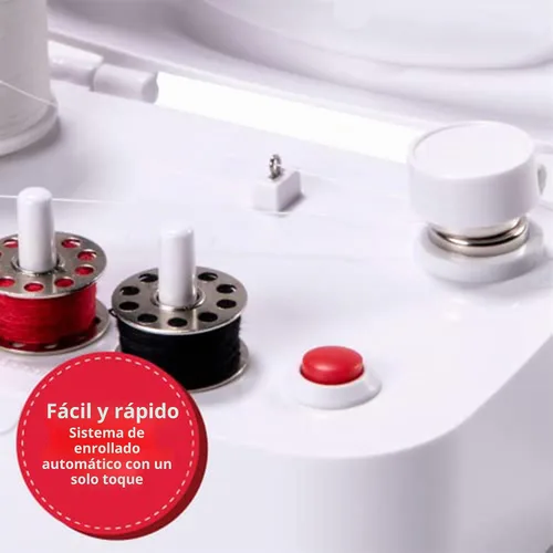 Vista 3 de SINGER Bobinadora portátil Máquina de bobinado de bobina compacta y fácil de usar con apagado automático Compatible con bobinas de clase 15 y 15J