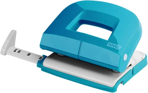 Vista 7 de Novus E 216 - Perforadora (capacidad de 16 hojas), color negro y gris