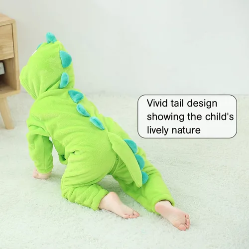 Vista 6 de LOLANTA Pijama suave de una pieza para niños y niñas, para regalo de cumpleaños
