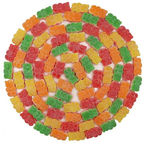 Vista 11 de FirstChoiceCandy Fun Sour Gummy Bears (2 libras (paquete de 1), fresa rosa ácida)