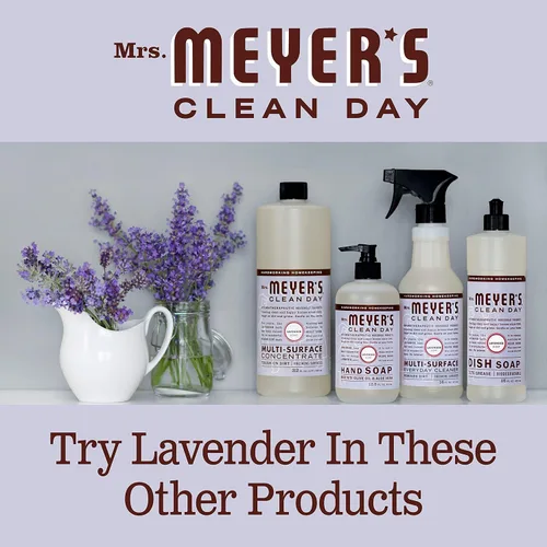 Vista 140 de Mrs. Meyer’s Clean Day - Detergente líquido para platos, aroma a lavanda, botella de 16 oz