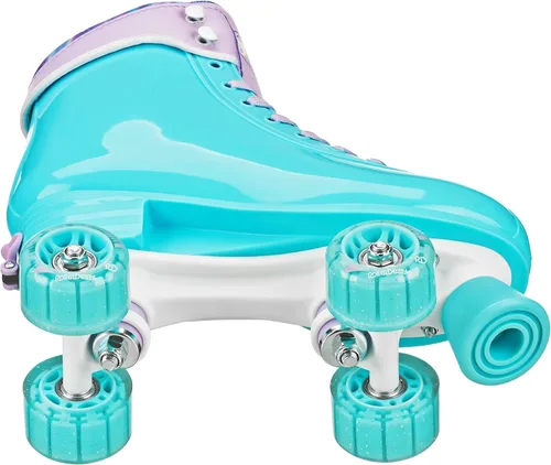 Vista 3 de Roller Derby Gumdrop - Patín ajustable para niños, color menta (3-6)
