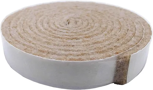 Vista 10 de Felt So Good 8802E Almohadillas autoadhesivas de fieltro para muebles, 1-1/2 pulgadas, beige, paquete de 60
