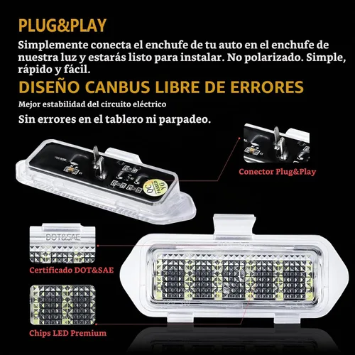 Vista 3 de Luces LED para espejos de charco para Chevy Silverado 1500 Classic Avalanche 1500 2500 GMC Sierra 1500 Classic Cadillac Escalade/Escalade ESV EXT