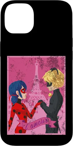 Vista 15 de Miraculous Ladybug Vintage Collection Paris Love - Carcasa para iPhone 17