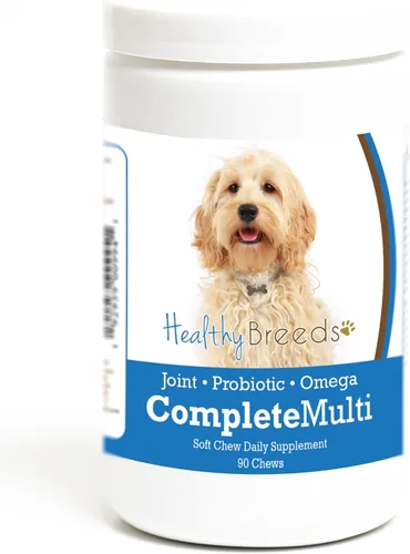 Vista 10 de Healthy Breeds Affenpinscher todo en uno multivitamínico suave masticable 60
