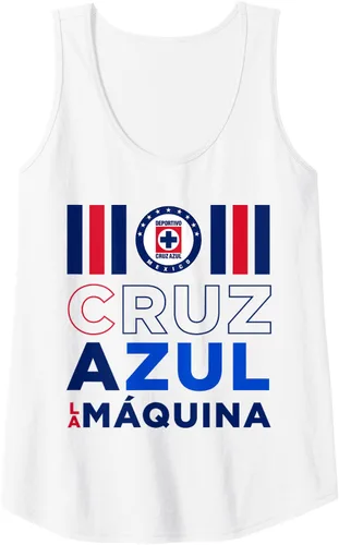 Vista 8 de Deportivo Cruz Azul - Camiseta sin mangas La Maquina, Blanco, S