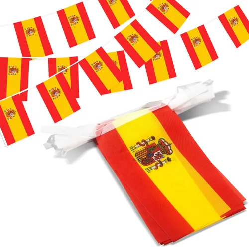 Vista 13 de Anley Banderines de cuerda de Argentina, banderines para eventos patrióticos, decoración del Día de la Independencia de Argentina, 9 de julio