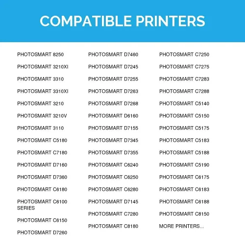 Vista 6 de LD Cartuchos re fabricados para HP 02: BLK C8721WN, C C8771WN, M C8772WN, Y C8773WN, LT C C8774WN, LT M C8775WN, Paquete de 3 - Negro