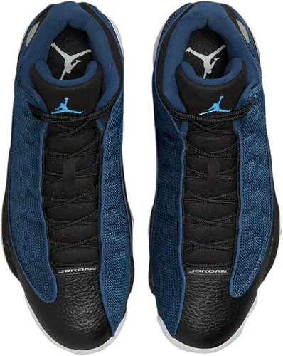 Vista 5 de Mens Jordan 13 Retro Brave Blue NavyUniversity Blue-Black DJ5982 400