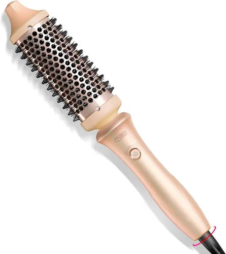 Vista 9 de TYMO Cepillo rizador térmico STYLUX 1.5 pulgadas calentado redondo