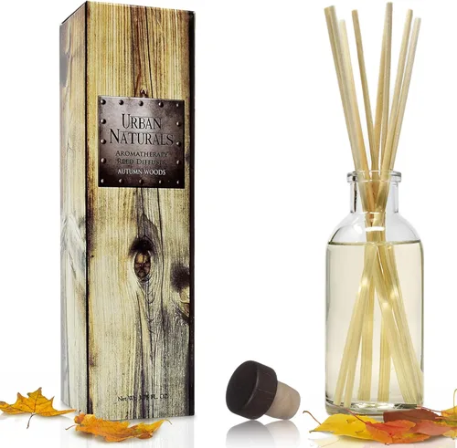 Vista 40 de Urban Naturals Amber & Lavender - Juego de difusor con varillas aromáticas Colección de aromaterapia (Awaken + Renew) Mind & Body Ambientador