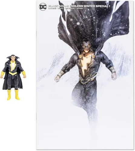 Vista 2 de McFarlane Toys - DC Direct - Figura de 3 pulgadas con cómic WV1 - ADAM negro (invierno sin fin)