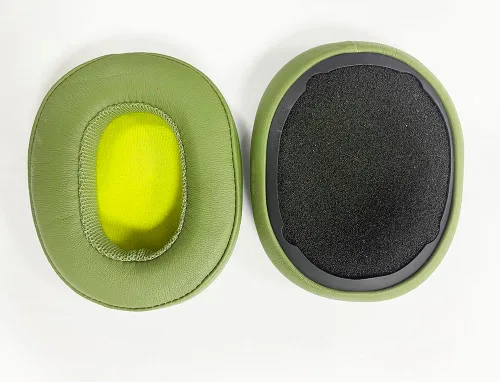 Vista 2 de Skullcandy - Almohadillas de repuesto compatibles con auriculares Crusher Wireless/360/Hesh3/ANC/Evo/Venue, piel de proteína suave y espuma Verde