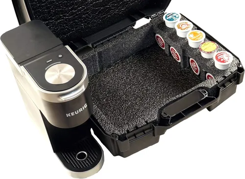 Vista 2 de Case Club Funda para cafetera compatible con Keurig K-Mini/K-Mini Plus