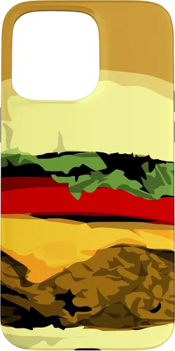 Vista 28 de iPhone 16 Cheeseburger Case
