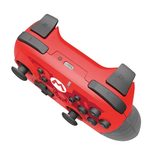 Vista 3 de Nintendo Switch USB-C Wireless HORIPAD Mario By HORI - Officially Licensed By Nintendo