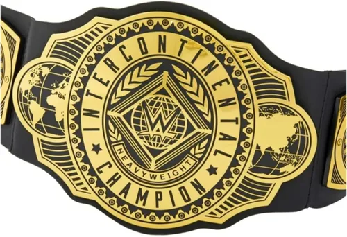 Vista 3 de Mattel Cinturón de título del campeonato WWE, ajustable para juegos de rol de niños