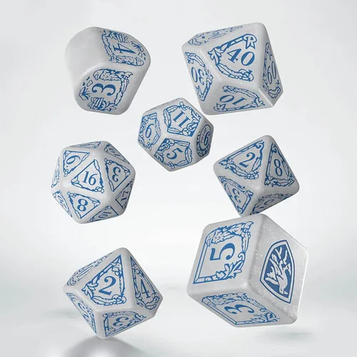 Vista 2 de Harry Potter Ravenclaw - Dados modernos blancos