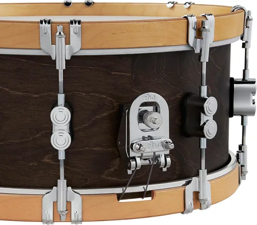 Vista 3 de PDP Concept Classic - Tambor de caja (6.5 x 14 pulgadas), nogal y aros naturales