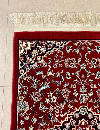 Vista 4 de Premium Islamic Muslim Prayer Rug – Made in Madinah – 0.3 in Thick Soft Islamic Sajadah – Portable Prayer Mat for Men & Women – Eid, Ramadan, Hajj &