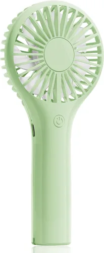 Vista 13 de Edvision Mini ventilador portátil – Potente ventilador personal de mano con 3 velocidades, lindo y pequeño, recargable por USB para viajes