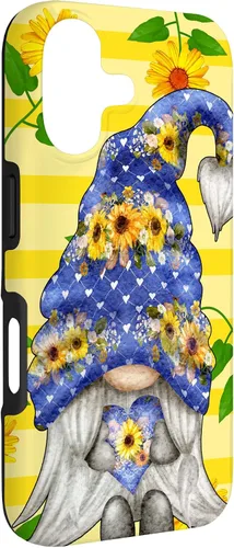 Vista 3 de Love for Garden Mom Spring and Summer Women Sunflower Gnome Case for iPhone 17