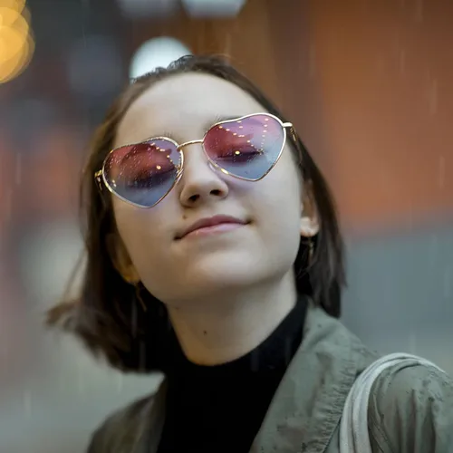 Vista 5 de 6 pares de lentes de sol de corazón para mujer, despedida de soltera, gafas de sol hippie para mujer
