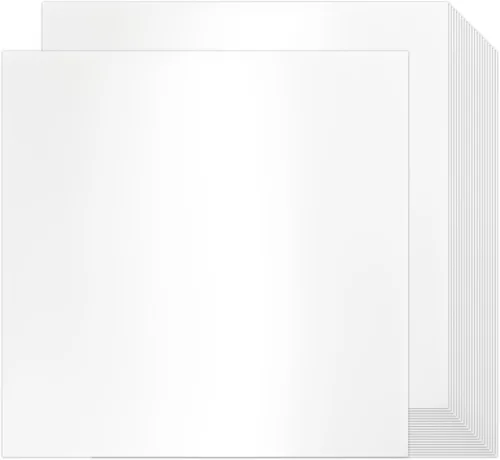 Vista 10 de Cartulina negra de 12 x 12 pulgadas, 100 hojas de papel de cartulina de 65 libras, núcleo negro Goefun de 12 x 12 pulgadas, cartulina