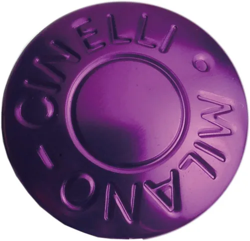 Vista 5 de Cinelli Milano - Tapones anodizados para manillar Negro (black Logo)