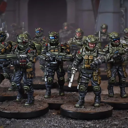 Vista 5 de GCPS Troopers - Warpath Universe